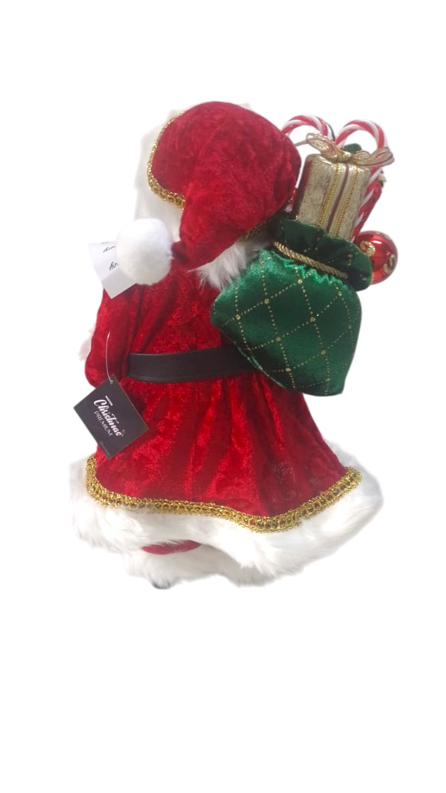 PAPAI NOEL C/LISTA DE NOMES 45CM